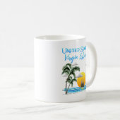 セーリングアメリカヴァージン諸島 コーヒーマグカップ (正面右)