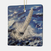 セーリングアートオーナメント セラミックオーナメント (左)