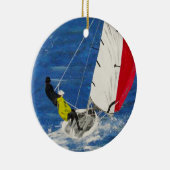 セーリングアートセラミックオーナメント セラミックオーナメント (右)