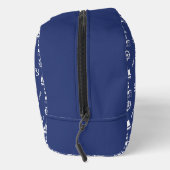 セーリングイラストレーションSml Ptnホワイト+ネイビーブルー ドップキット (右)