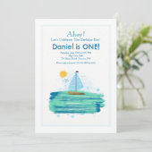 セーリングインザサンシャイン招待状 招待状 (スタンド正面)