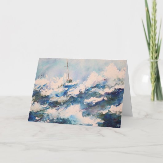 セーリングインラブバレンタインデーのラブカード シーズンカード (正面)