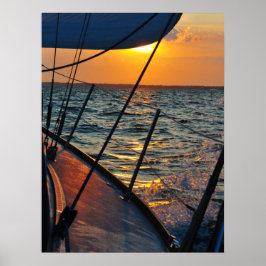 セーリングウエストキャンバスプリント ポスター