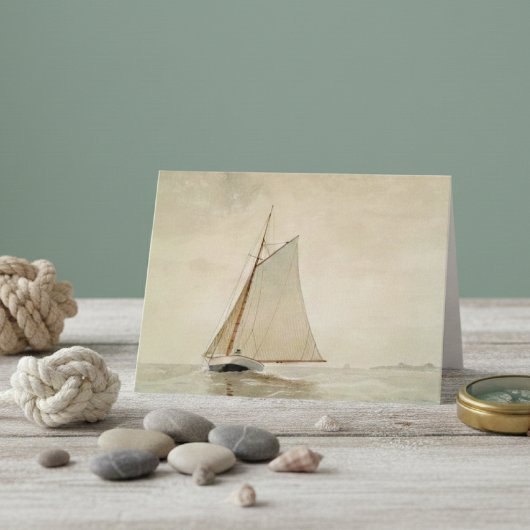 セーリングオフグロスターウィンスローホームマーノート カード