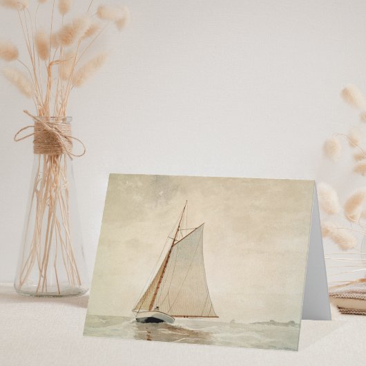 セーリングオフグロスターウィンスローホームマーノート カード