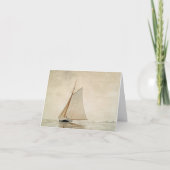 セーリングオフグロスターウィンスローホームマーノート カード (正面)