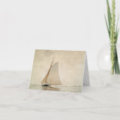 セーリングオフグロスターウィンスローホームマーノート カード (正面)