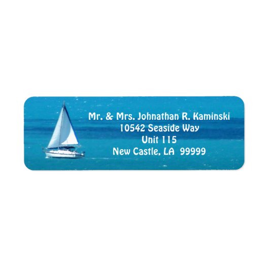 セーリングカスタム ラベル (正面)