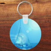 セーリングカタマランキーチェーン キーホルダー (正面)