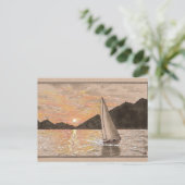 セーリングガルフ諸島/サンフアン諸島/バウンダリーパ ポストカード (スタンド正面)