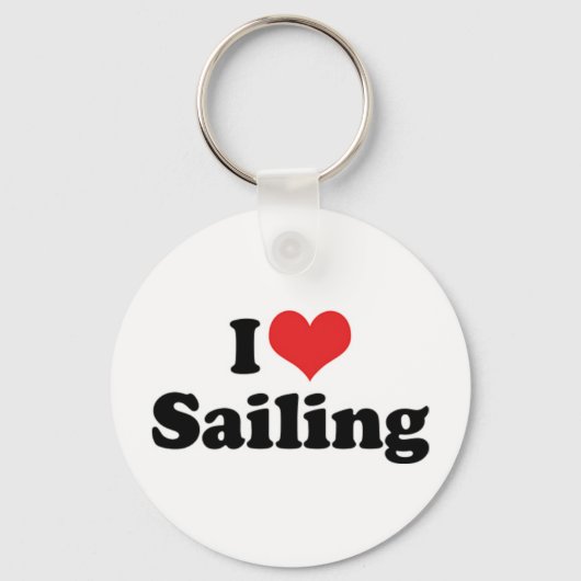 セーリングキーチェーンが大好き キーホルダー (正面)