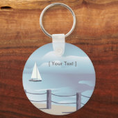 セーリングキーチェーン キーホルダー (正面)