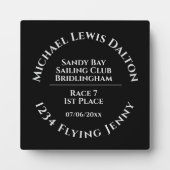 セーリングクラブトロフィー フォトプラーク (正面)