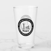 セーリングクラブヨットレース賞ガラス タンブラーグラス (正面)