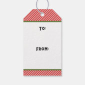 セーリングクリスマス ギフトタグ (裏面)