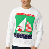 セーリングクリスマス スウェットシャツ (正面)