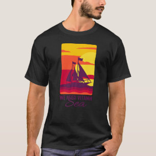 セーリングクルーのビタミン海 Tシャツ