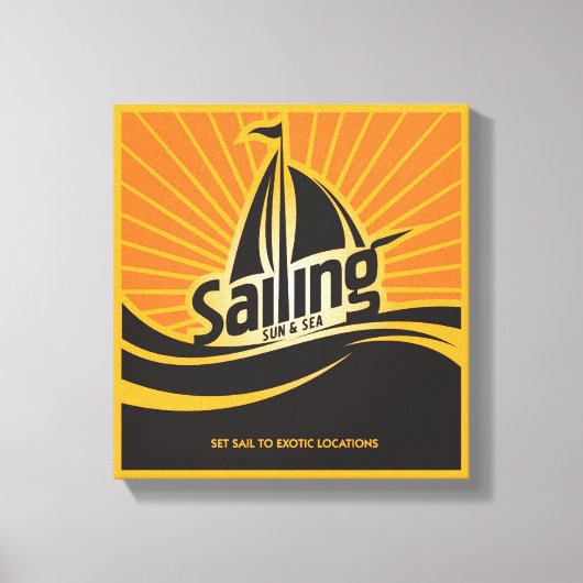 セーリングサンアンドシー キャンバスプリント (正面)