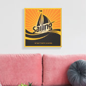 セーリングサンアンドシー キャンバスプリント (インサイチュ (リビング))