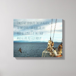 セーリングザコーストシーフィーバープリント キャンバスプリント