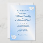 セーリングシアターテーマ結婚式招待状 招待状 (正面)