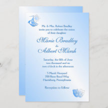 セーリングシアター結婚式招待状