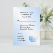 セーリングシアターRSVPメニューの選択Entree 出欠カード (スタンド正面)