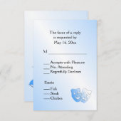 セーリングシアターRSVPメニューの選択Entree 出欠カード (正面/裏面)