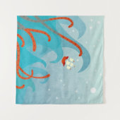 セーリングシップ海モンスター タペストリー (正面(横))