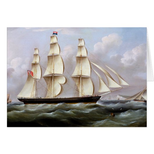 セーリングシップWoollomooloo 1850 (正面横)