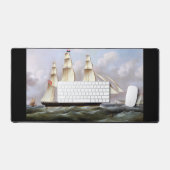 セーリングシップWoollomooloo 1850 デスクマット (キーボード&マウス)