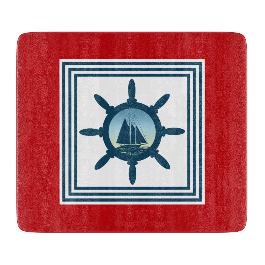 セーリングシーン カッティングボード (正面)