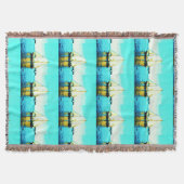 セーリングスクーナーは毛布を投げる スローブランケット (正面)