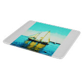 セーリングスクーナーガラス切断板 カッティングボード (角)