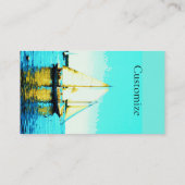 セーリングスクーナーサンダーコーブ 名刺 (裏面)