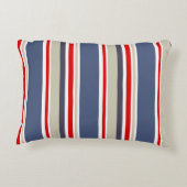 セーリングストライプとラブハート ネイビー アクセントクッション (裏面)