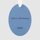 セーリングセイボートオーバルアクリルオーナメント オーナメント (裏面)