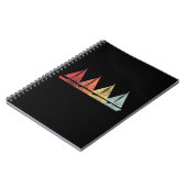 セーリングセイルボートレトロ ノートブック (左側)