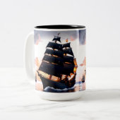 セーリングセレニティ ツートーンマグカップ (正面左)