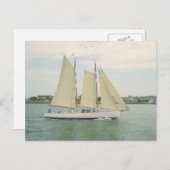 セーリングセーリングセーリングボートはがき ポストカード (正面/裏面)
