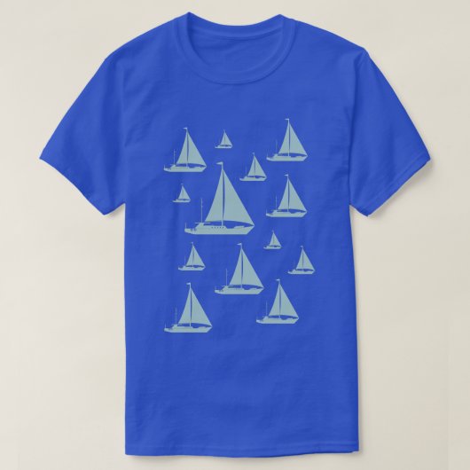 セーリングセーリングボート1 Tシャツ (デザイン正面)