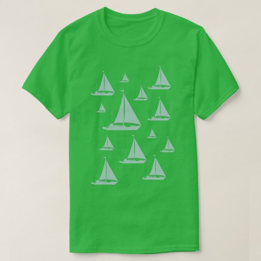 セーリングセーリングボート2 Tシャツ (デザイン正面)