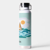 セーリングセーリングボートThor銅真空 ウォーターボトル (背面)