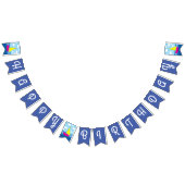 セーリングセールボートカウト子供の誕生日パーティー バンティングフラッグ (全)