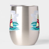 セーリングデザイン熱ワインタンブラー (右面)
