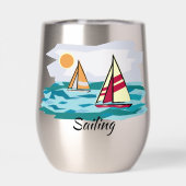 セーリングデザイン熱ワインタンブラー (背面)