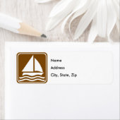 セーリングハイウェイサイン ラベル (インサイチュ)