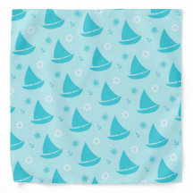 セーリングパターン | Blue Summer Bandana