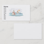 セーリングビジネスカード 名刺 (正面/裏面)