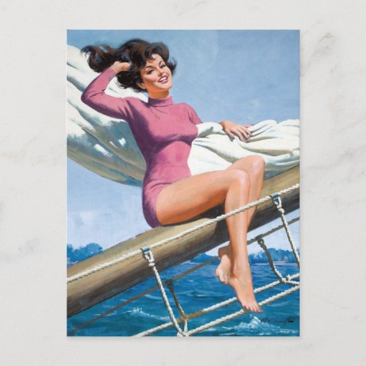 セーリングピンナップ ポストカード (正面)